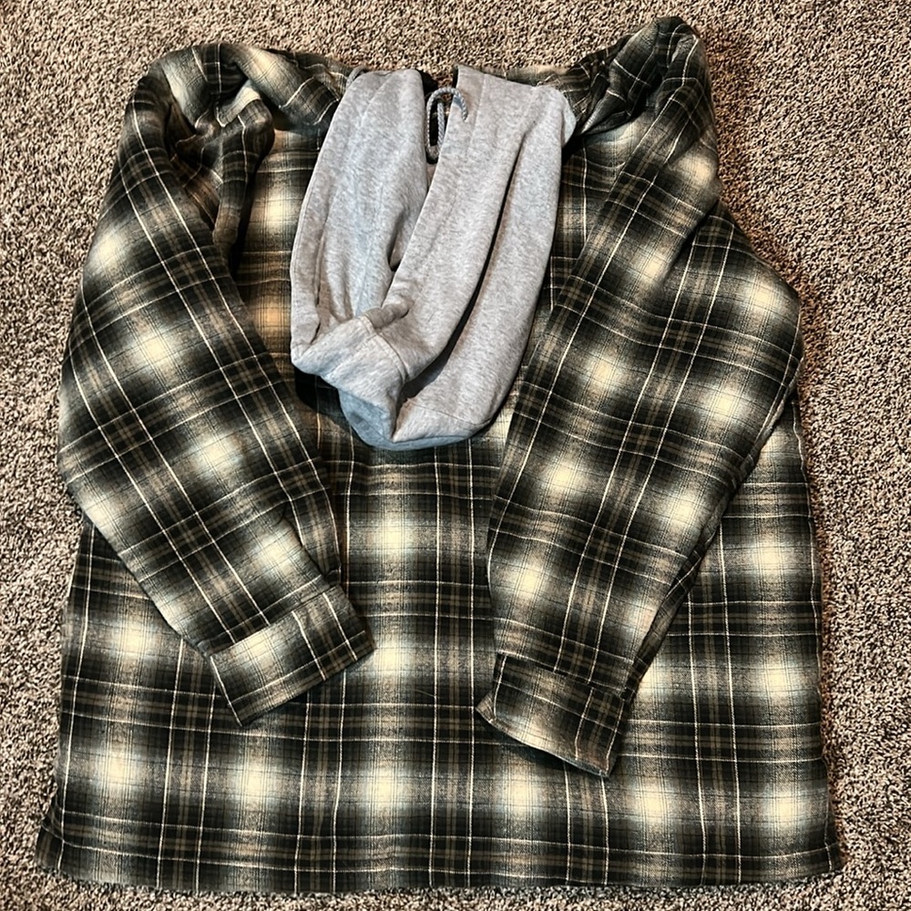 Rustic Ridge Plaid Lined Jacket - image 4